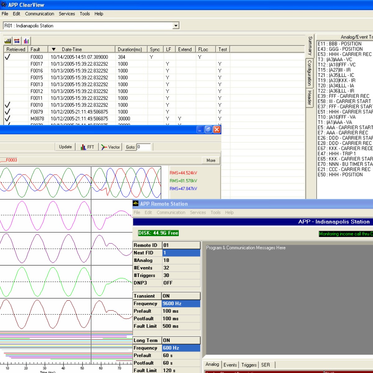Fault Analysis Software and COMTRADE Viewer. Also known as Power System Fault Analysis Software